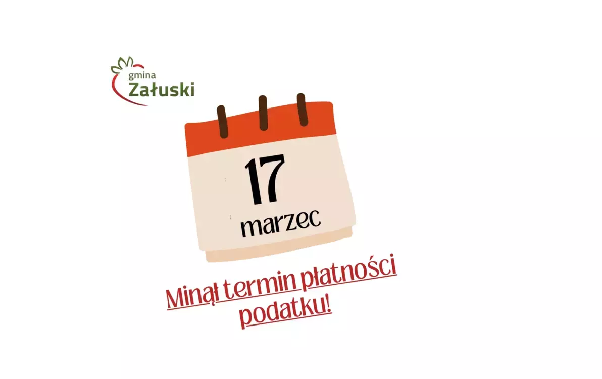 Zdjęcie do Minął termin płatności I raty podatku!