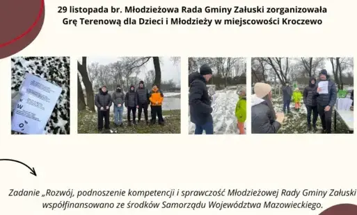 Zdjęcie do Gra terenowa z inicjatywy Młodzieżowej Rady Gminy