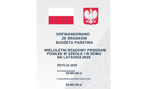 WIELOLETNI RZĄDOWY PROGRAM POSIŁEK W SZKOLE I W DOMU NA LATA 2024-2028
