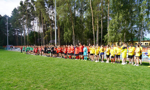 Gminny Dzień Sportu w ramach projektu „Aktywne Załuski – Sport i Integracja Dzieci i Młodzieży”.