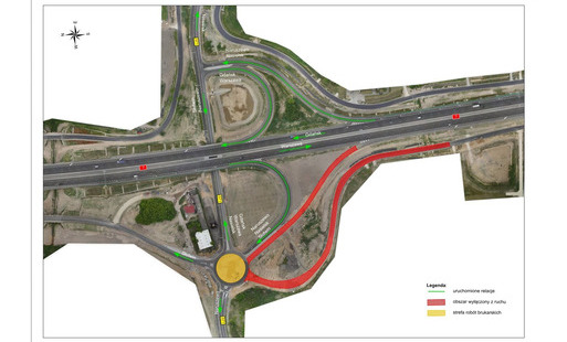 24 czerwca 2026 roku, zostanie wprowadzona zmiana organizacji ruchu polegająca na uruchomieniu węzła „Przyborowice” 